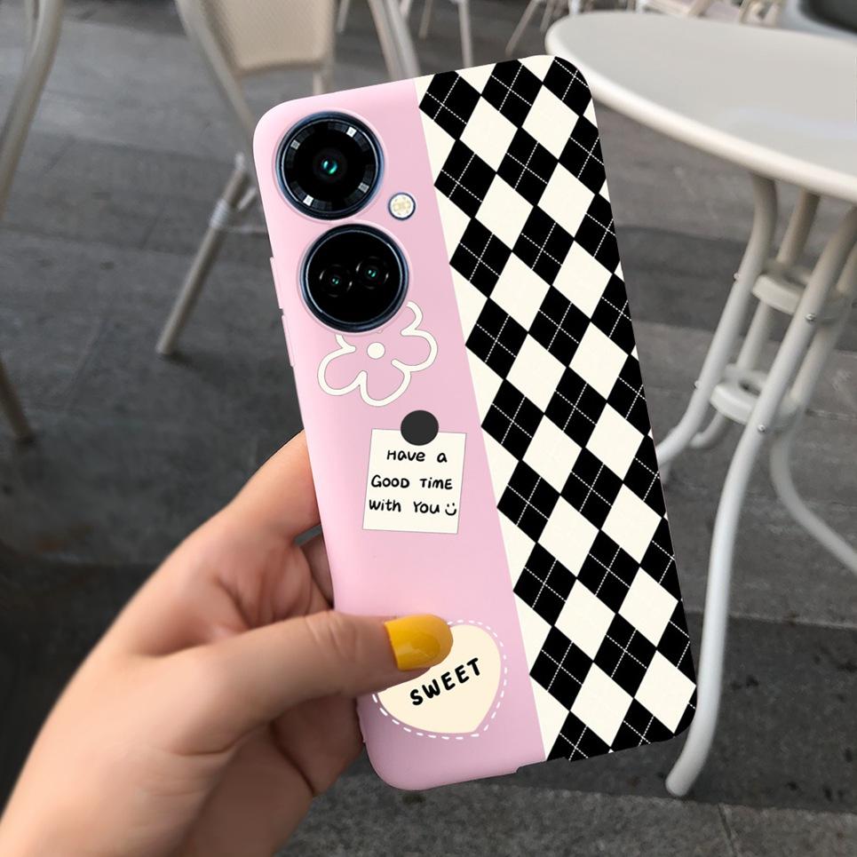 For TECNO Camon 19 Neo Case Cartoon Boy Child Fashion Phone Case Back Cover For Tecno Camon 19 Pro Camon19 Matte Soft Bumper Bag