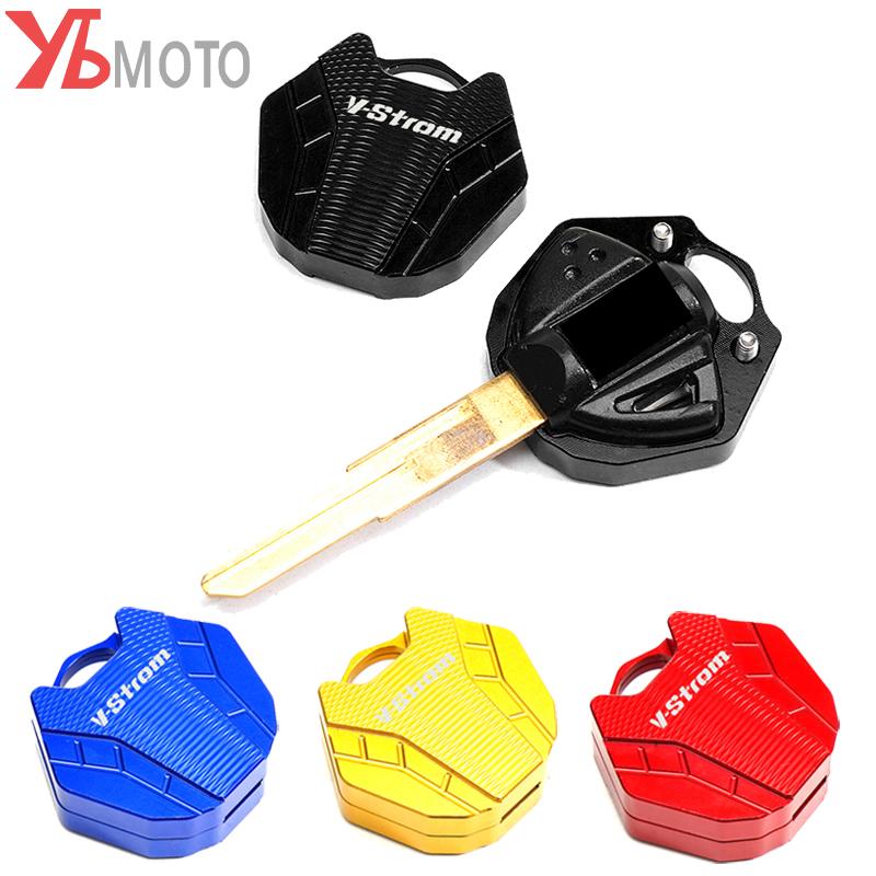 Новый чехол для ключа Suzuki Vstrom 650 1000 1050/XT DL650 DL1000 V-strom аксессуары для мотоцикла алюминиевый чехол для ключа Shell
