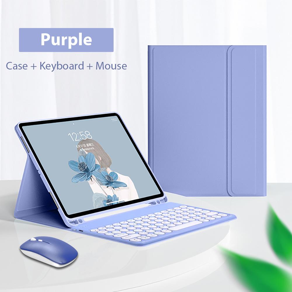 Keyboard Case For iPad Pro 11 12.9 2021 2020 Air 5 4 Funda For iPad 10th 10.9 9/8/7th Generation Mini 6 4 5 Air 3 2 1 10.5 Cover