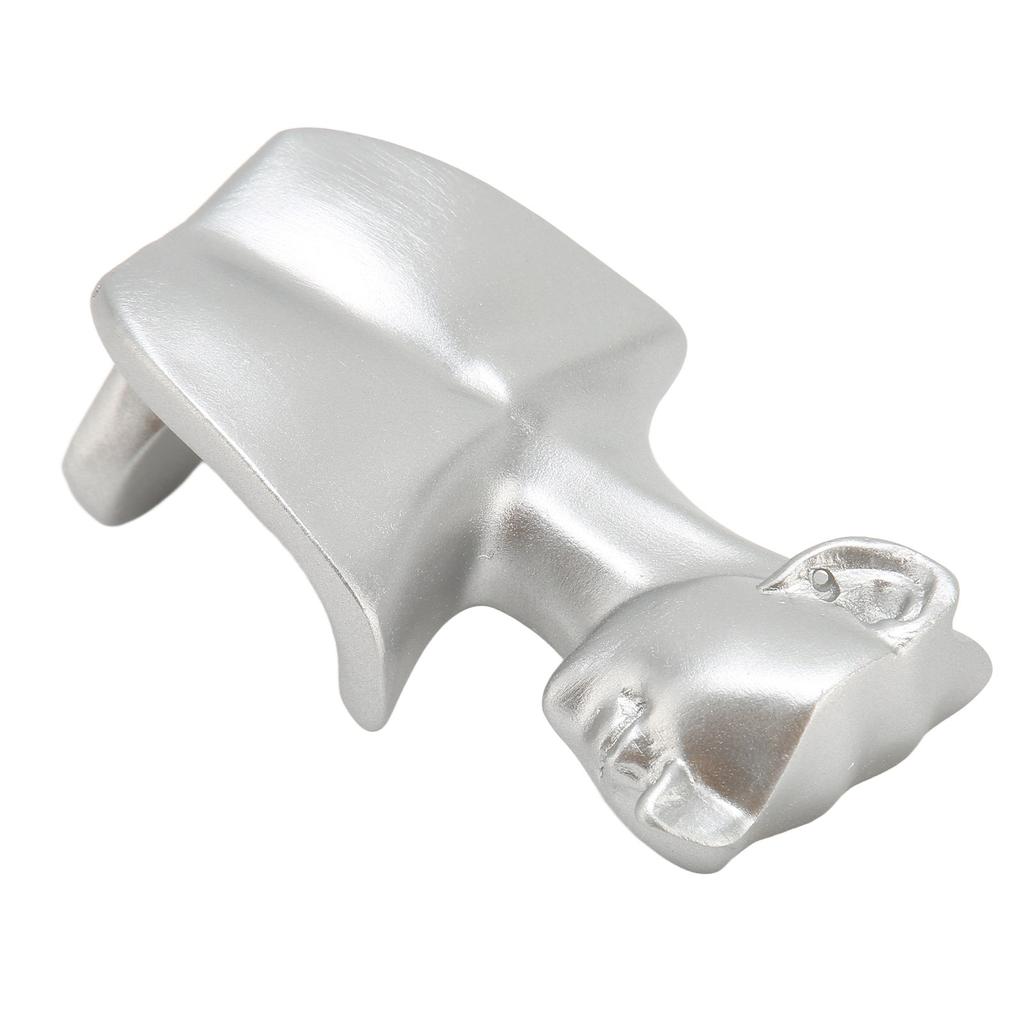 Mannequin Earring Display Stand Resin Mannequin Earring Organizer Silver for Pendant Ring S Sliver