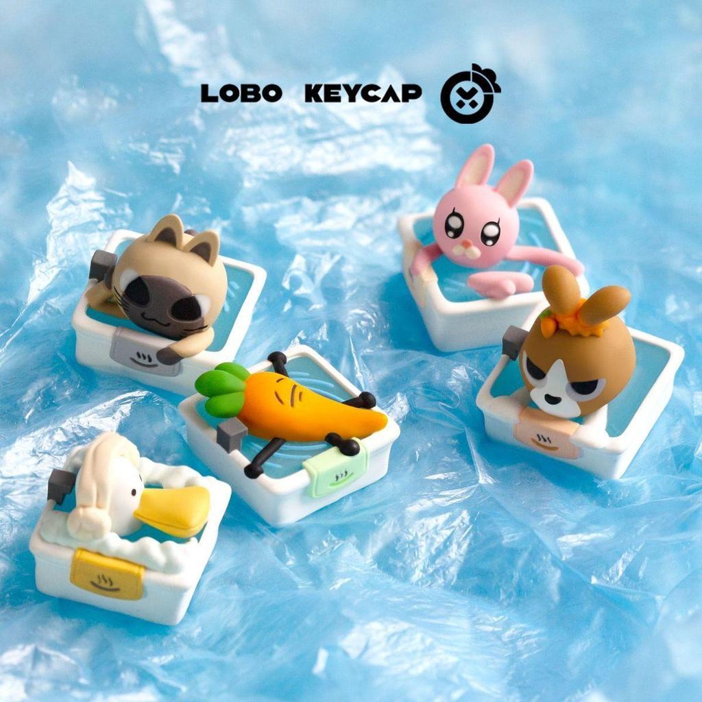 Siam Li Pu Cute Translucent Resin ESC Keycap - Creative Personalized Mechanical Keyboard Gift