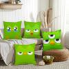 Образовательный мультфильм D-Duolingo Наволочка Подходит для спален гостиных автомобилей украшения дома