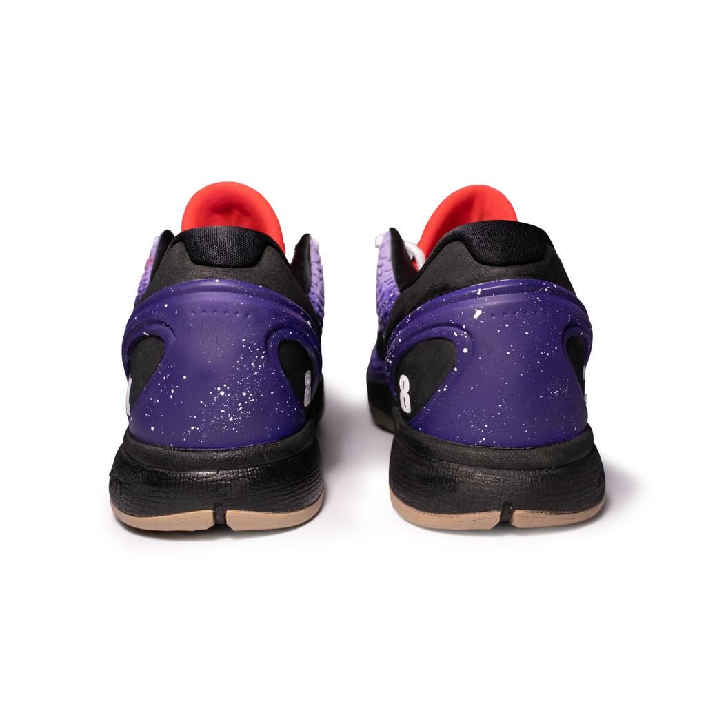Nike Баскетбольные кроссовки Zoom Kobe 6 Унисекс Низкие Черный/Фиолетовый/Розовый FQ3546-001(Команда258-)