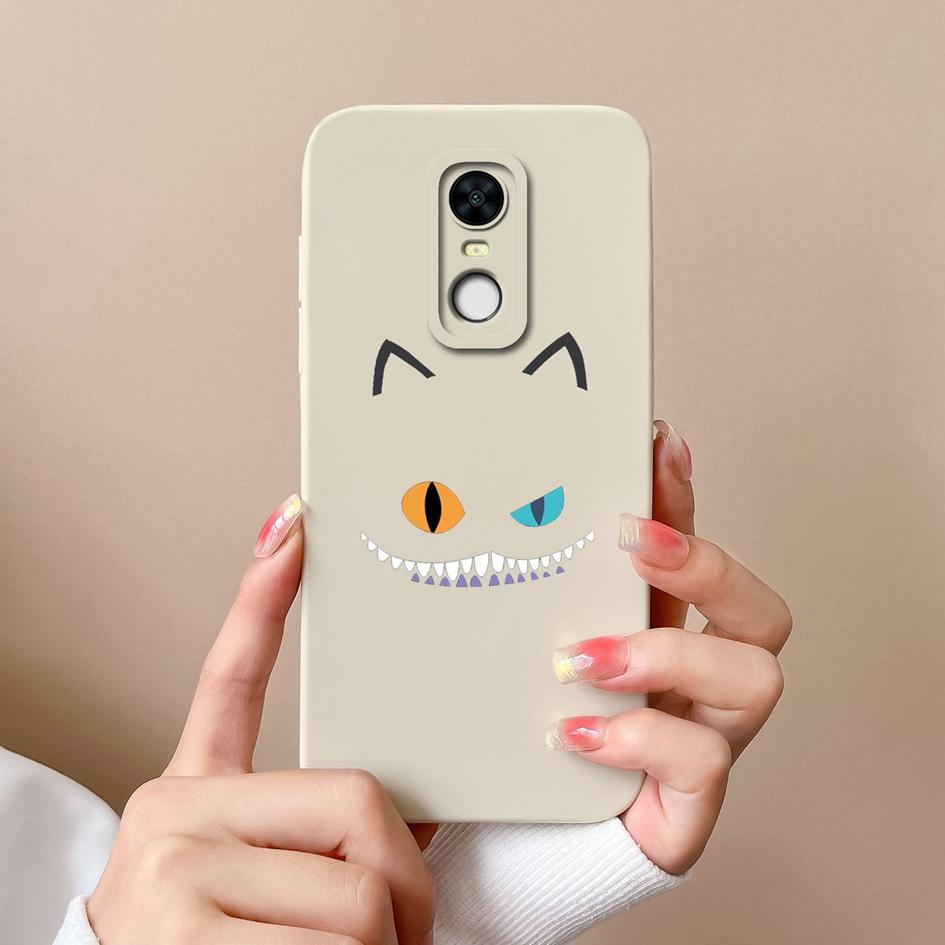 Для Redmi Note 7S 9S 10S 7 8 9 10 9T 10T K80 Pro Max Plus чехол для телефона милый узор котенка совы квадратный жидкий силиконовый защитный чехол для Redmi Capa