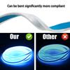 Car Hood Led Light Strip Waterproof Auto Decorative Headlight Atmosphere Lamp Exterior Ambient Decoration Lighting Car Universal