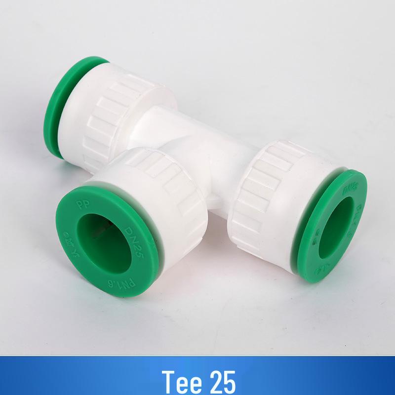 Неплавкий ППР-клапан с быстрым соединением для труб горячего/холодного водоснабжения