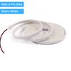 12V 24V LED Neon Light Strip Waterproof Neon Sign 6X12mm Silicone Rope Lights Flexible Lamp Decoration with DC Plug/2pin Wire