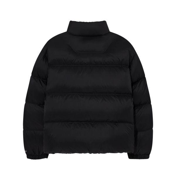 Covernat FW25 C Logo Short Sleeve Zipper Down Jacket Unisex jackets CO2504DP31BK