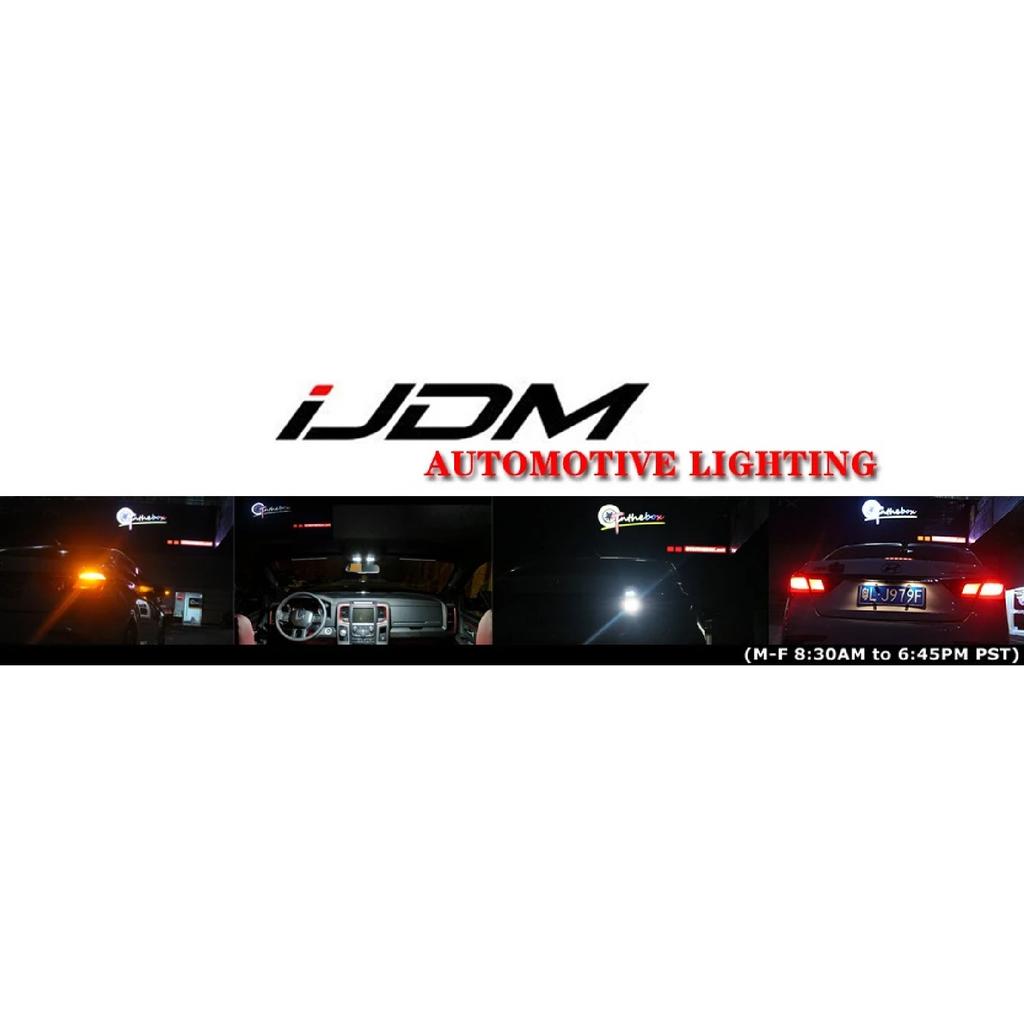 iJDM 3D Optic LED Bumper Reflector Lights for 2005-2010 Jeep Grand Cherokee,Tail/Brake Rear Fog Lamps and Turn Signal Light