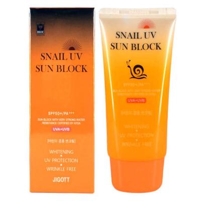 Солнцезащитный крем Snail UV SPF 50+ – увлажняющая защита от солнца