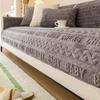 Winter Shu Lint Sofa Cover Thickening Warm Mat Non-slip Couch Slipcover Protector Cover Universal Sofa Towel for Living Room