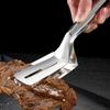 1pcs Stainless Steel Food Tong Shovel Spatula Multipurpose Bread Meat Vegetable Steak Clamp BBQ Clip Home Camping Cooking Tools Kitchenware