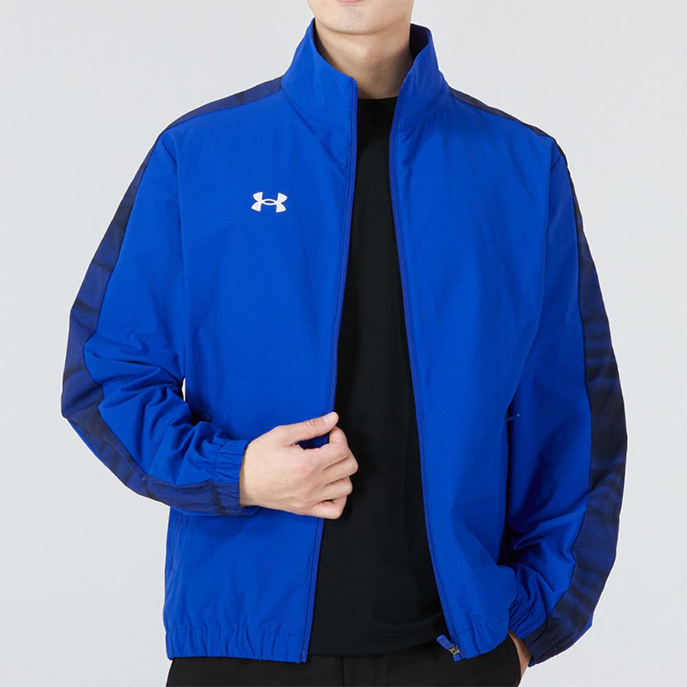 Under Armour Куртки Мужские Королевский синий Стойка Умеренный Другое 22500401-400
