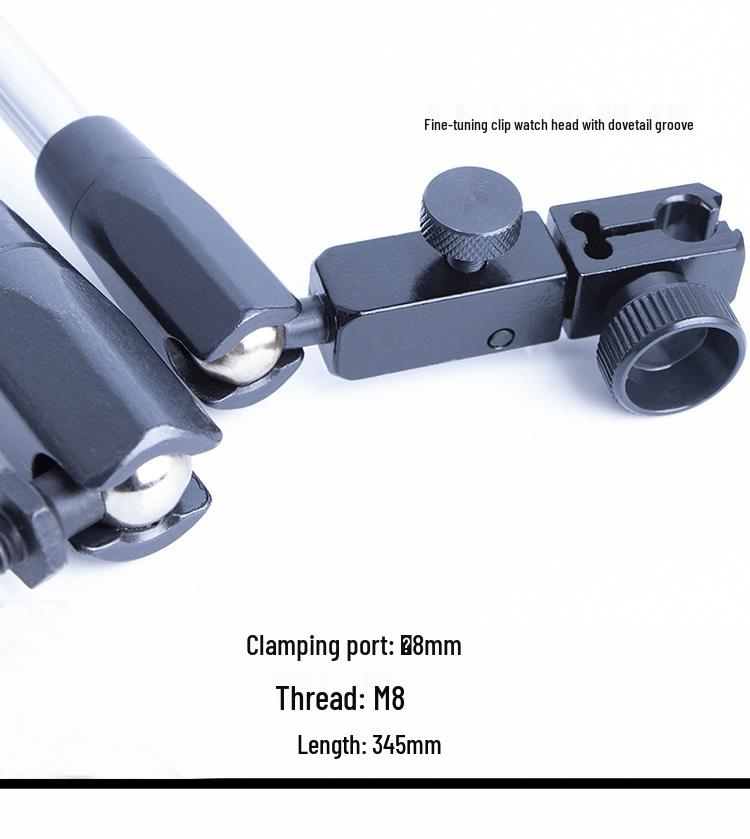 Магнитная стойка для индикатора часового типа с основанием и универсальной опорной штангой