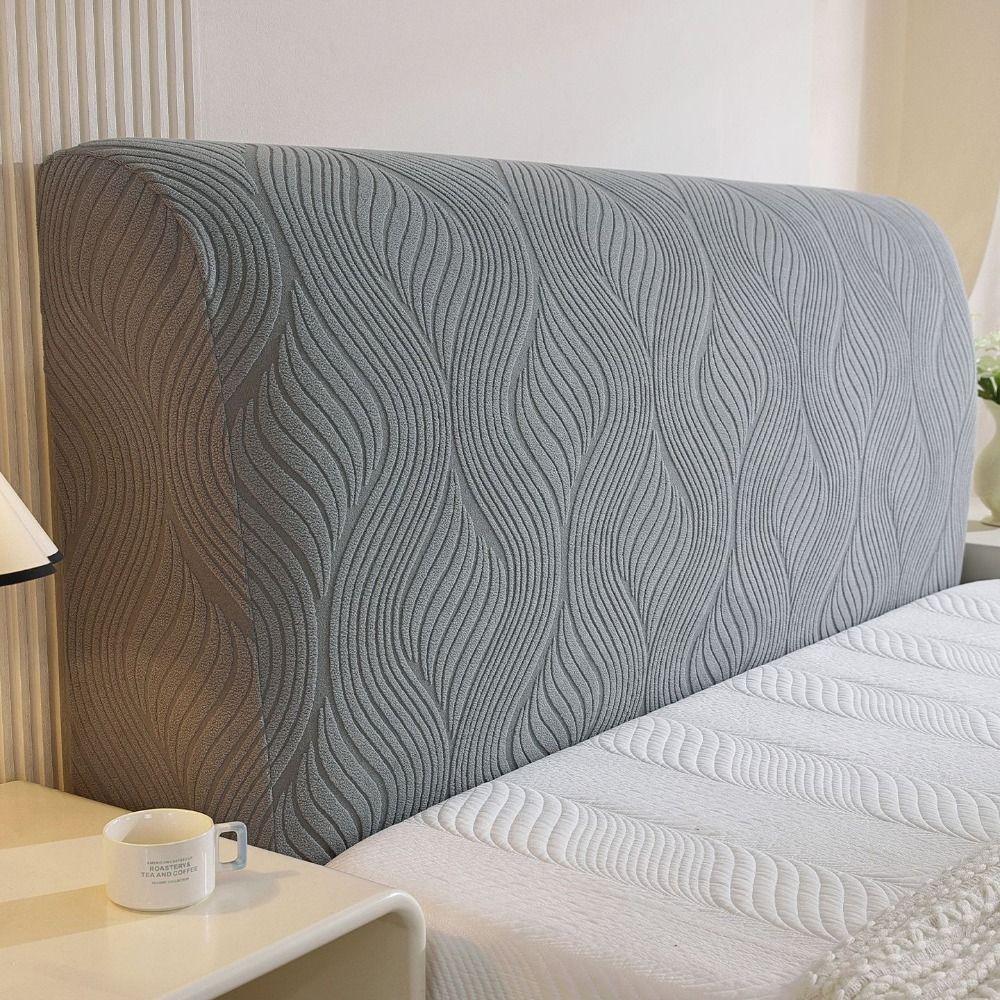 Full Coverage Headboard Cover Stretchable Bed Headboard Protector New Bedside Cover Bedroom Use