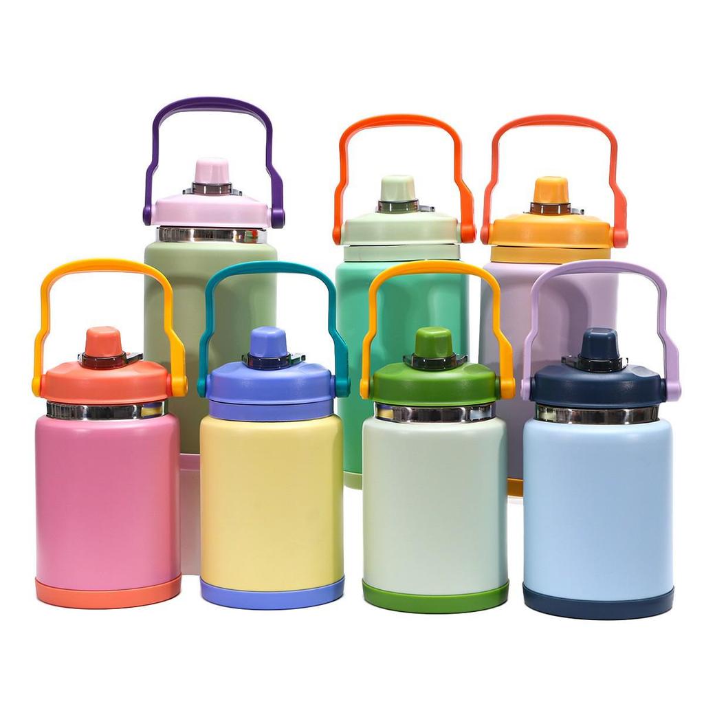 Large Capacity Stainless Steel Insulated Macaron Ice Bucket