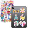 50 Happy Birthday Party Cartoon Graffiti Stickers Birthday Cake Hat Gifts Do Not Repeat Stickers