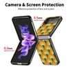 Чехол для Samsung Galaxy Zflip3 Zflip Z Flip 3 5g Z Flip 4 Flip3 Zflip4 Zflip жесткий чехол для ПК Demon Slayer с цветным принтом