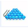 Car Styling 20Pcs Universal Anti-Rust 17 19 21mm ABS Auto parts Trim Tyre Wheel Nut Screw Bolt Protection Covers Caps for