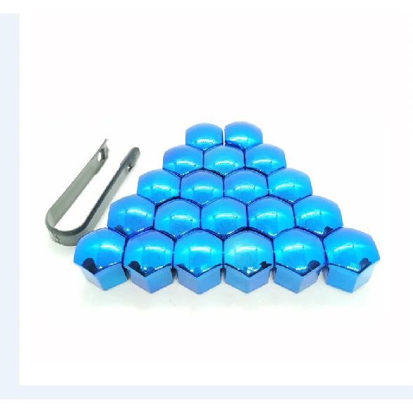 Car Styling 20Pcs Universal Anti-Rust 17 19 21mm ABS Auto parts Trim Tyre Wheel Nut Screw Bolt Protection Covers Caps for