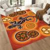 Australian Aboriginal Style 102 Area Rug Perfect for Decorate room Kitchen Game Room Playrooms Anti-slip Rug Office home decor Best for Christmas