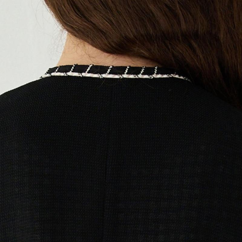 BCBG Твидовый жакет с коротким рукавом B3m3j105