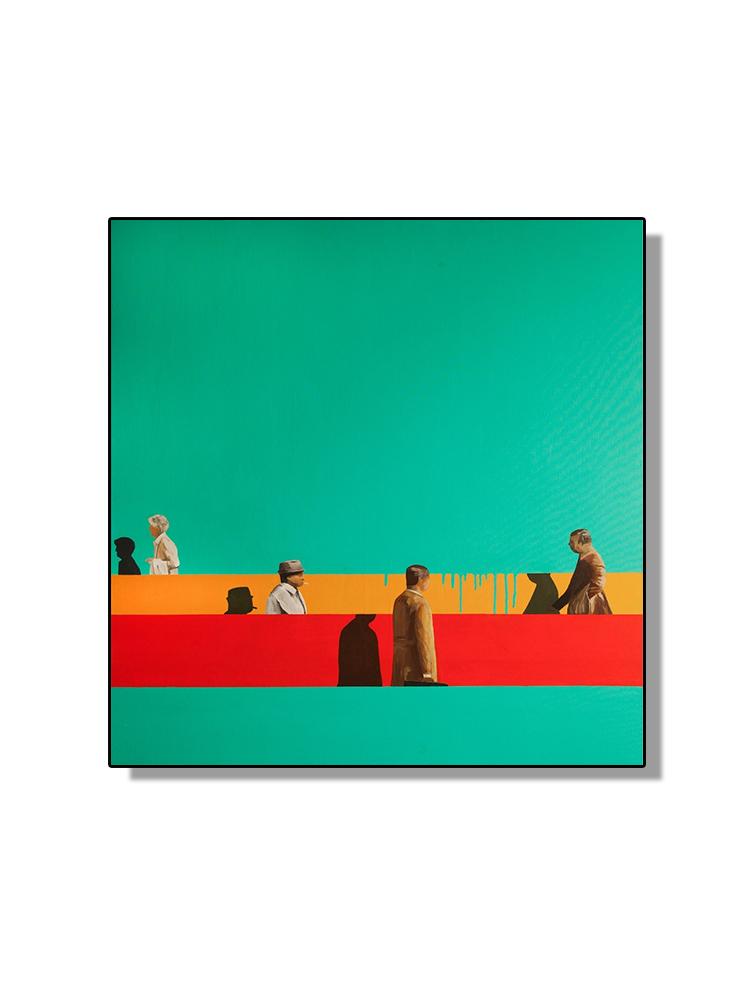 Famous David Hockney Abstract Landscape Poster Canvas Painting Swimming Pool Ocean Window Wall Art For Living Room Home Decor