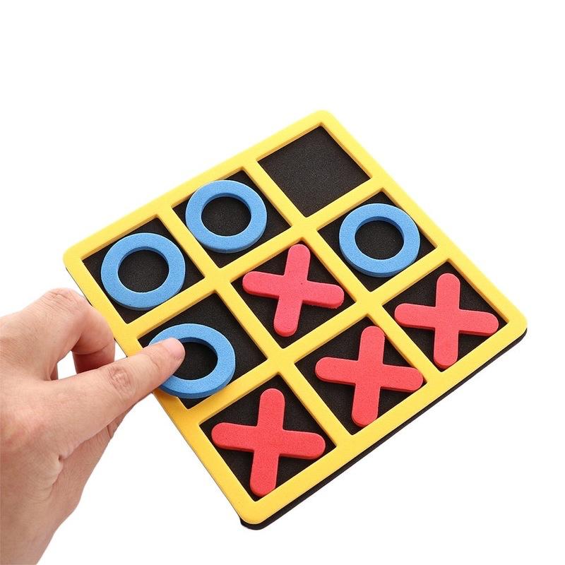 3D Puzzles Board Game OX Chess Parent-Child Interaction Toys Funny Developing Intelligent Educational Toys Game Kids Gift