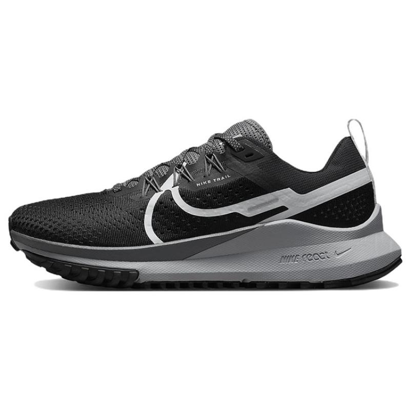 Nike Женские кроссовки React Pegasus Trail 4 Черный Темно-серый DJ6159-001