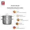 Zwilling Набор кастрюль для варки на пару и супа из нержавеющей стали