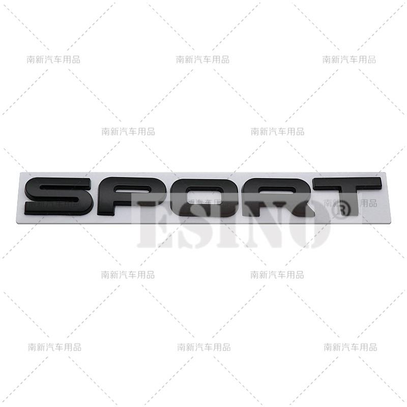 ABAA1 Car 3D Sport Car Trunk Metal Badge Emblem For Car Rear Tailgate Fender Door Adhesive Badge for Land Rover Range Rover Sport