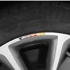 CQZ1 4pcs AMG Emblem Car Wheel Sticker Rims Cover Decal Accessories For  Mercedes Benz Brabus Smart Maybach W204 GLC CLA W205 W203