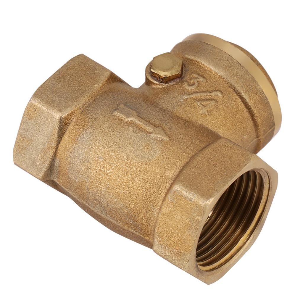 1pc DN20 Female Thread Brass NOn Return Swing Check Valve 232PSI Prevent Water Backflow