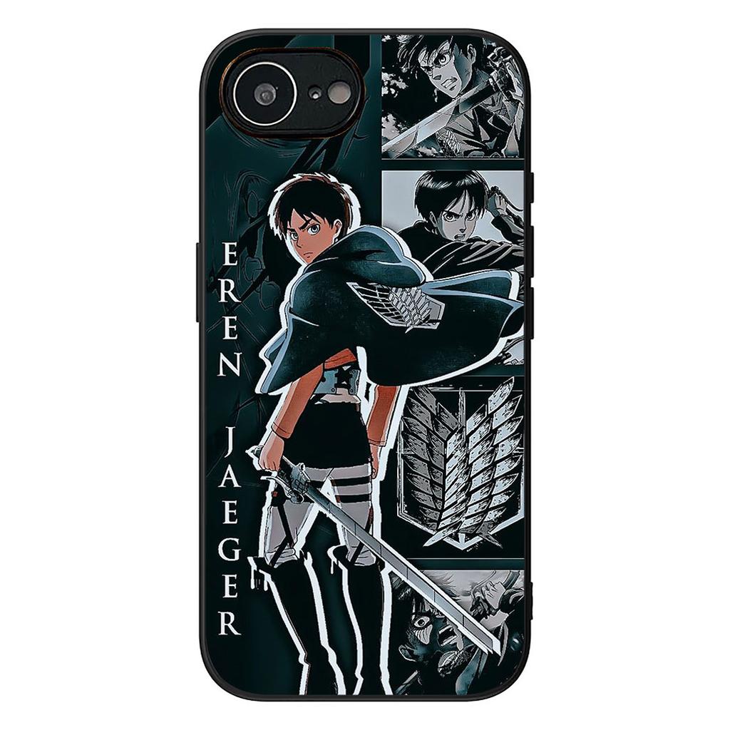 Чехол для телефона Attack on Titan Эрен Йегер Леви для Xiaomi Redmi Note 13 14 ProPlus Pro Plus 14C A4 13C Pro+ Note14 Защитный чехол