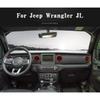 Dashboard Air Conditioner Vent Cover Interior Trim Kit for Jeep Wrangler JL/JT