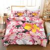 Floral Duvet Cover Spring Colorful Flower Pattern Twin Bedding Set For Kids Teens Adult Microfiber Double Queen King Quilt Cover