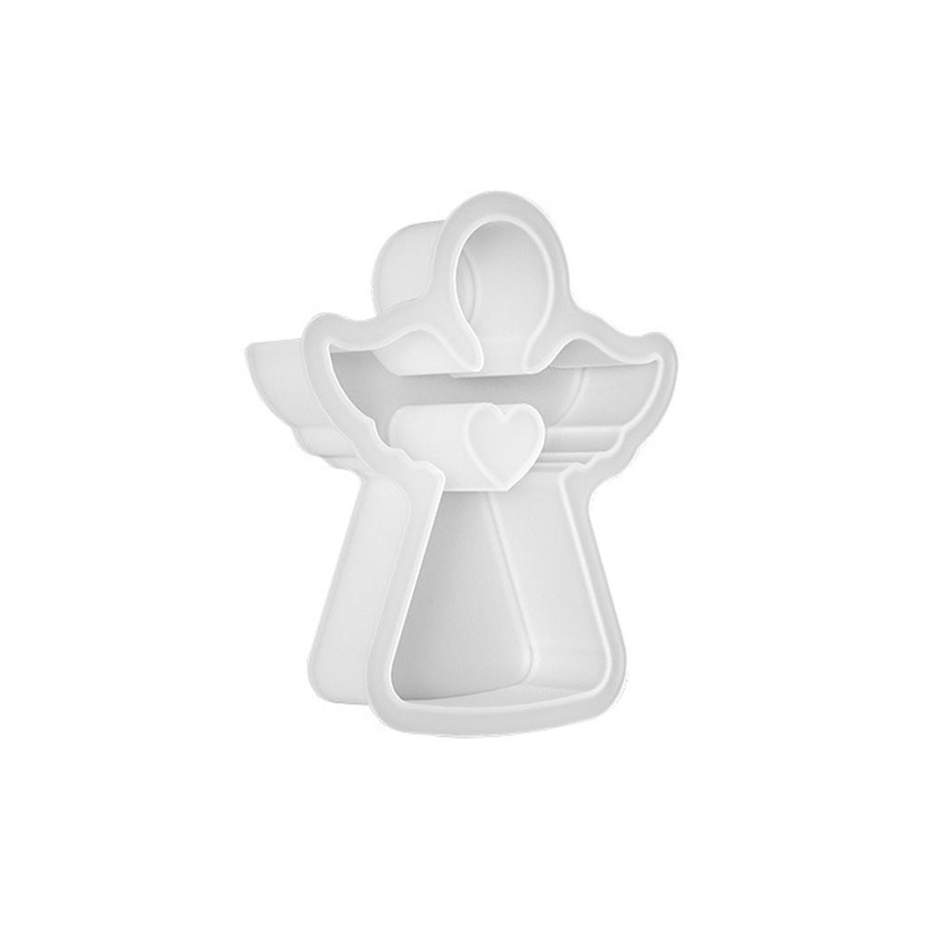 Силиконовые формы для ангелов, форма для подсвечников своими руками, украшение из арома-штукатурки, силиконовые формы для ангелов любви