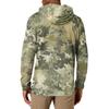 Мужская толстовка с капюшоном свободного кроя в стиле кэжуал с камуфляжным принтом