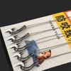 5 шт./50 крючков Инструмент для рыбы Хорошо связанная Прочная леска Крючок-двойник Парный крючок Рыболовные крючки Рыболовные снасти Аксессуары Крючки для поводка