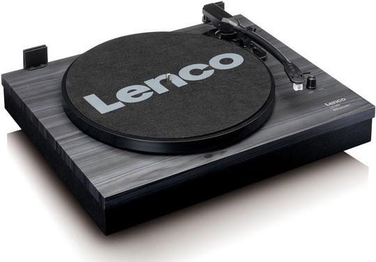 Lenco LS 300 Проигрыватель с Bluetooth-колонками черный , Lenco