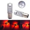2pcs 1157 30SMD LED Rear Alert Safety Brake Tail Stop Lights Car Red Flashing