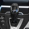 AIRSPEED BMW Carbon Fiber Accessories Gear Shift Knob Head Shift Grip Cover Sticker Garnish Stylish Custom F20 F21 F22 F23 F30 F32 F33 F34 F35 F3