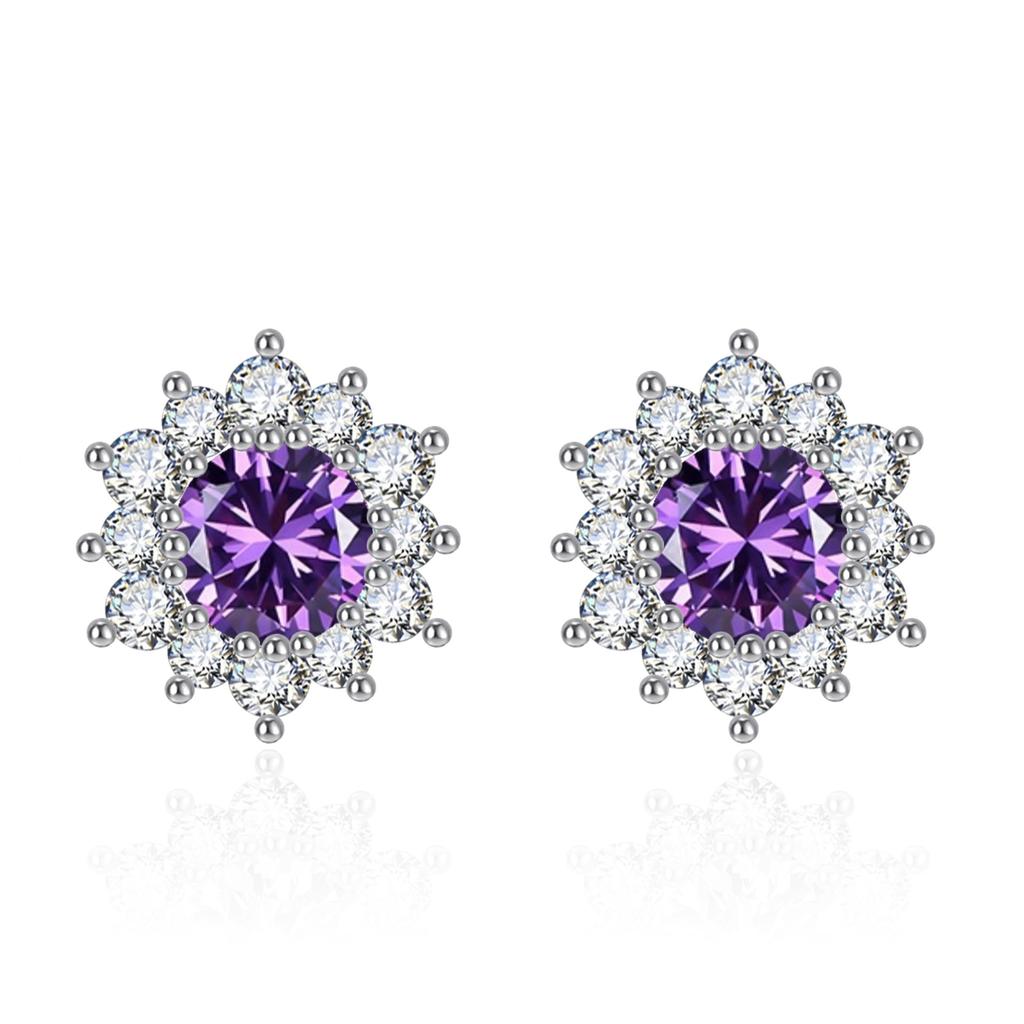 925 Silver Stud Earrings Beautiful Earrings High Quality For Women Earring Wedding Fine Jewelry Accessories Party Gift