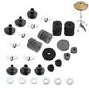 Standard Size Drum Stand Felt Cymbal Sleeve Drum Set Felts Cymbal Felt Washer  Drum Accessory