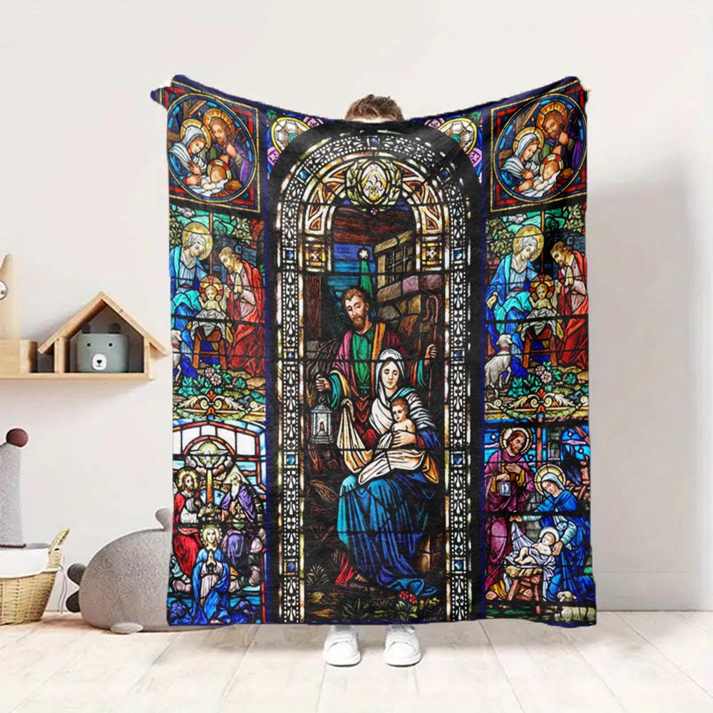 Christmas Story Flannel Blanket Throw Blanket Soft Warm Sofa Bed Camping Car home Decor Unique Christmas Gift C9301576