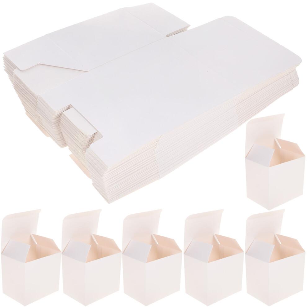40 Pcs 5x5x5 Shipping Boxes Small White Paper Festive Gift Bags