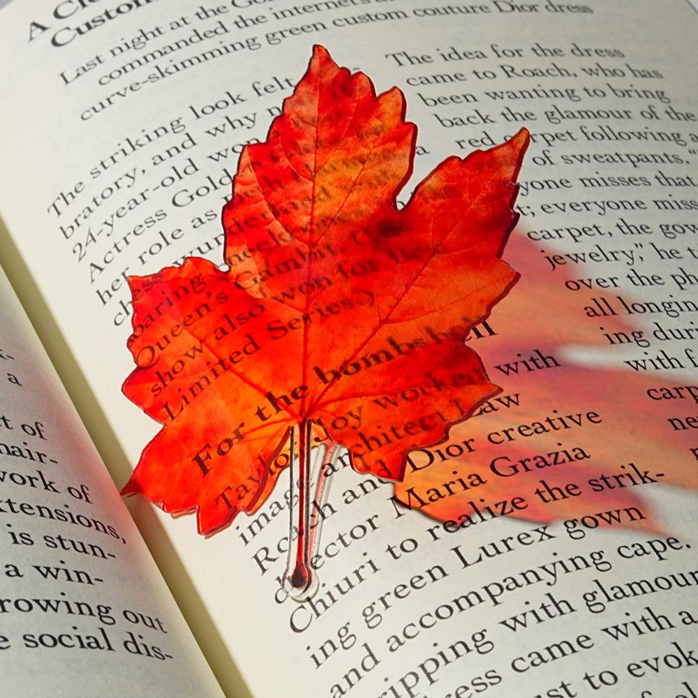 Креативные Нежные Прозрачные Акриловые Закладки для Книг Отметки для Чтения Подарок Студенту Премиальное Ощущение Милые Закладки Виноградный Помидор