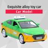 Такси литой под давлением модель автомобиля игрушка с инерционным механизмом для детей подарки образовательная игрушка коллекция