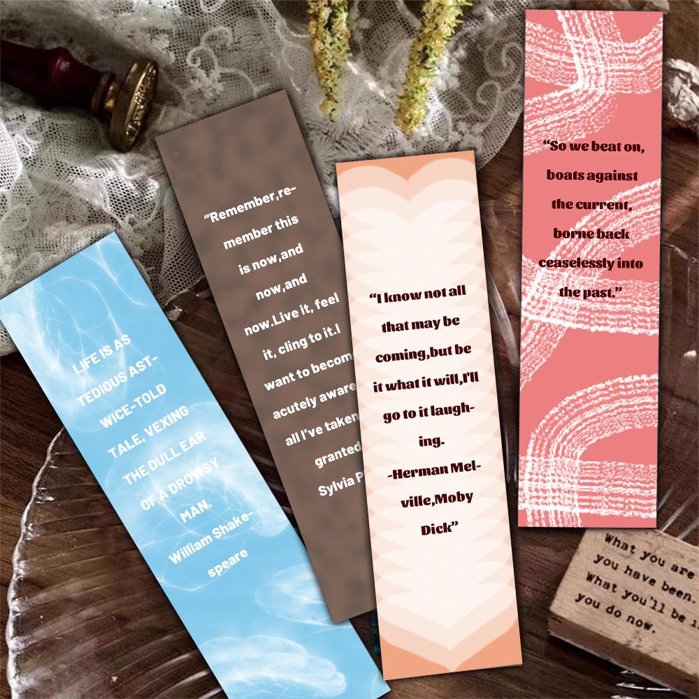 30PCS Bookmark Bundle Bookmark Students Luggage Readers Page Aesthetic Suitcase DIY Office Page Aesthetic Reading Book Cards