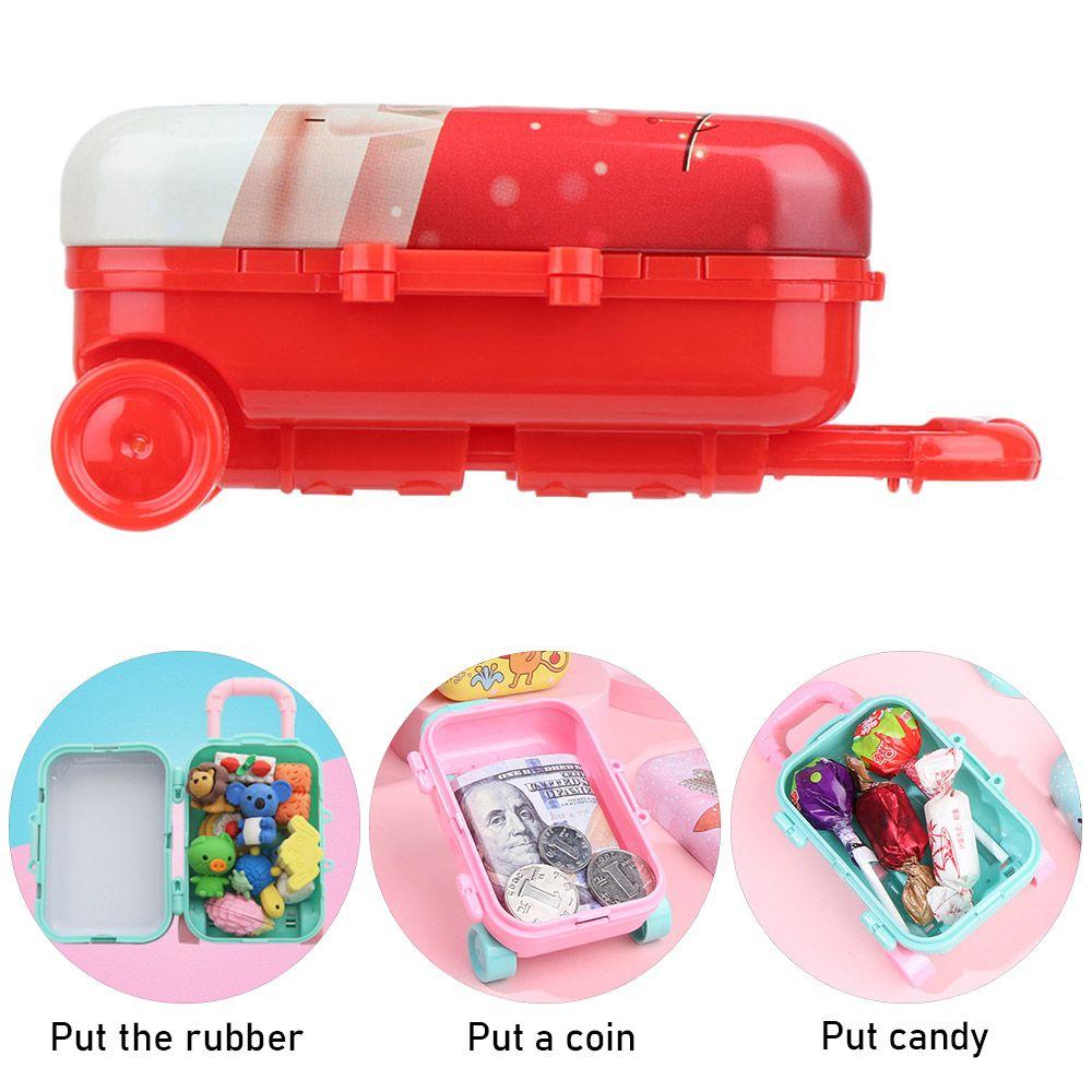 Candy Box Jewellery Case Mini Toys Trunk Cartoon Animal Doll Suitcase Dollhouse Furniture